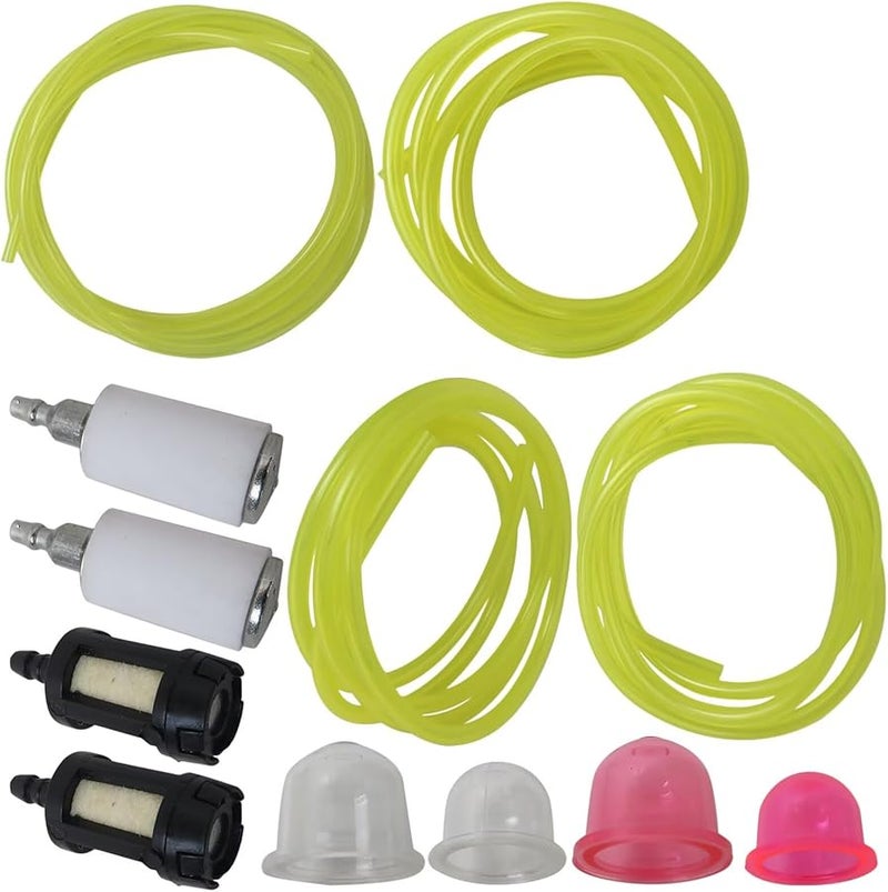 مجموعة خرطوم خط الوقود مع الفلتر وزر التشغيل الأولي بأربعة أحجام لمنشار سلسلة ستيهل - Image 4